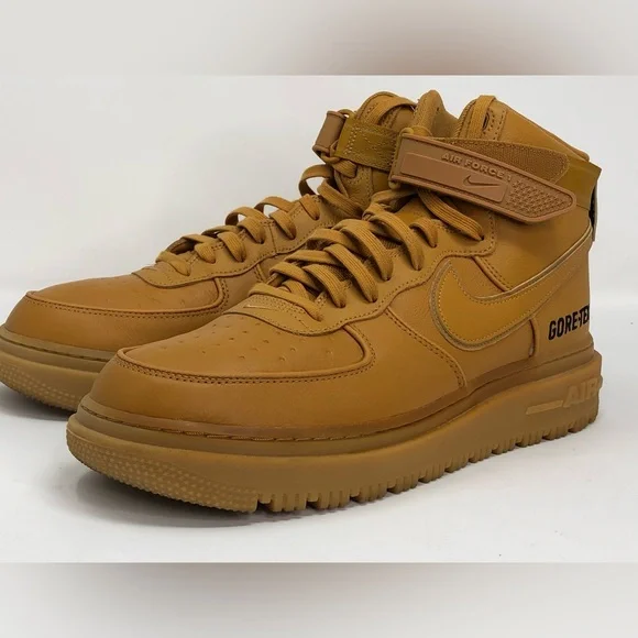 Nike Mens Aie Force 1 GTX Gore-Tex CT2814-200 Wheat Boots- Size 14 No Box - Picture 12 of 13